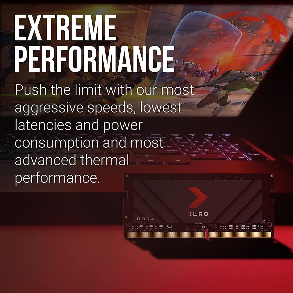 acer Nitro 5 AN515-58-525P Gaming Laptop |Core i5-12500H | NVIDIA GeForce RTX 3050 & PNY XLR8 Gaming 32GB (2x16GB) DDR4 DRAM 3200MHz (PC4-25600) CL20 1.2V Dual Channel Overclocked