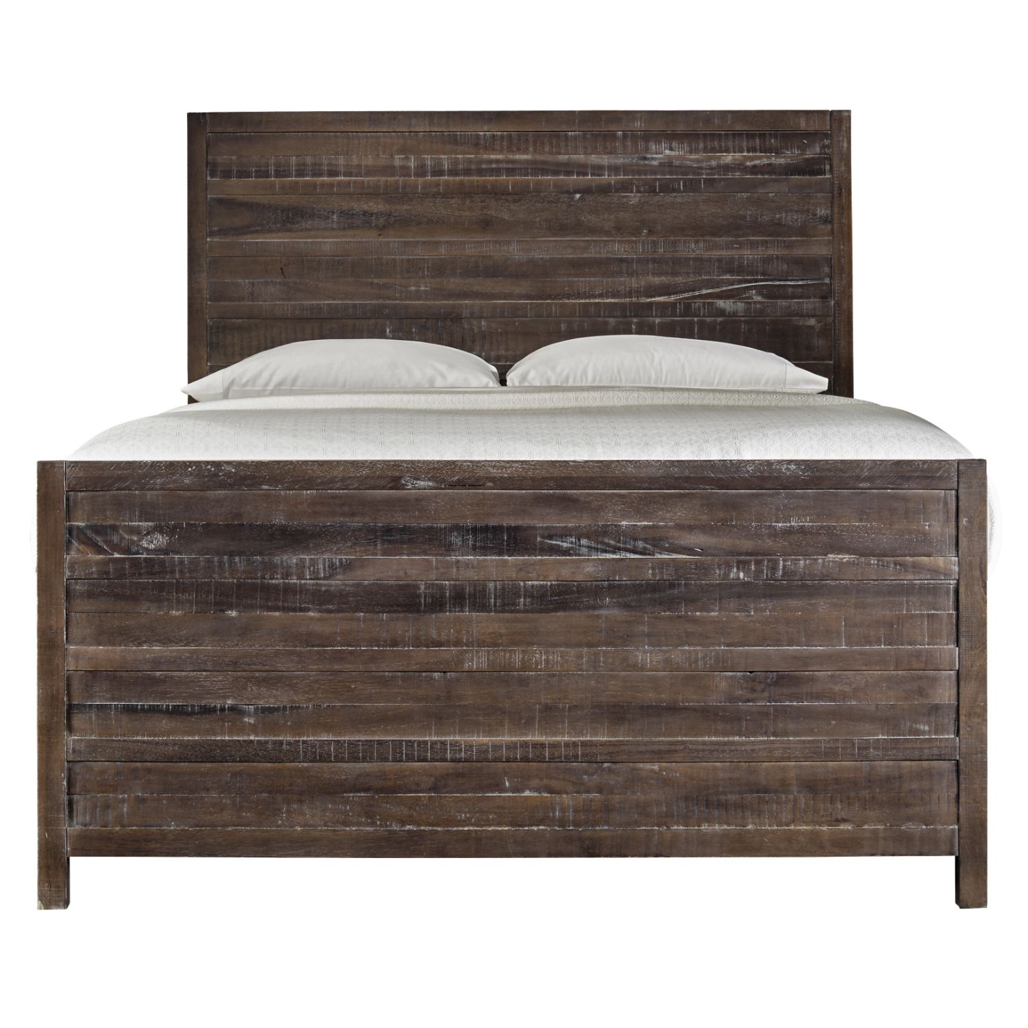 Townsend 5 PC King Storage Bedroom Set w 2 Nightstand in Java