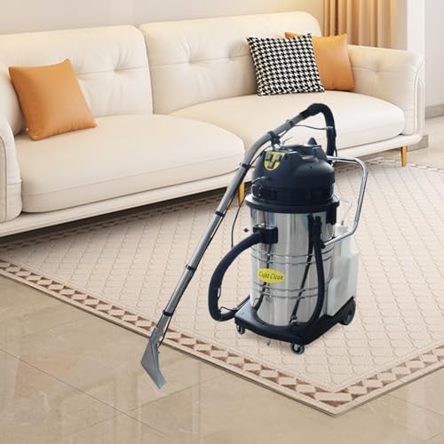Commercial Carpet Cleaner Machine 60L/40L Commercial 3 in 1 Carpet Spraying Floor Brush Cleaner Extractor Industrial Carpet Cleaner Machine Heavy Duty Sofa Curtains Carpet Carpet Extractor