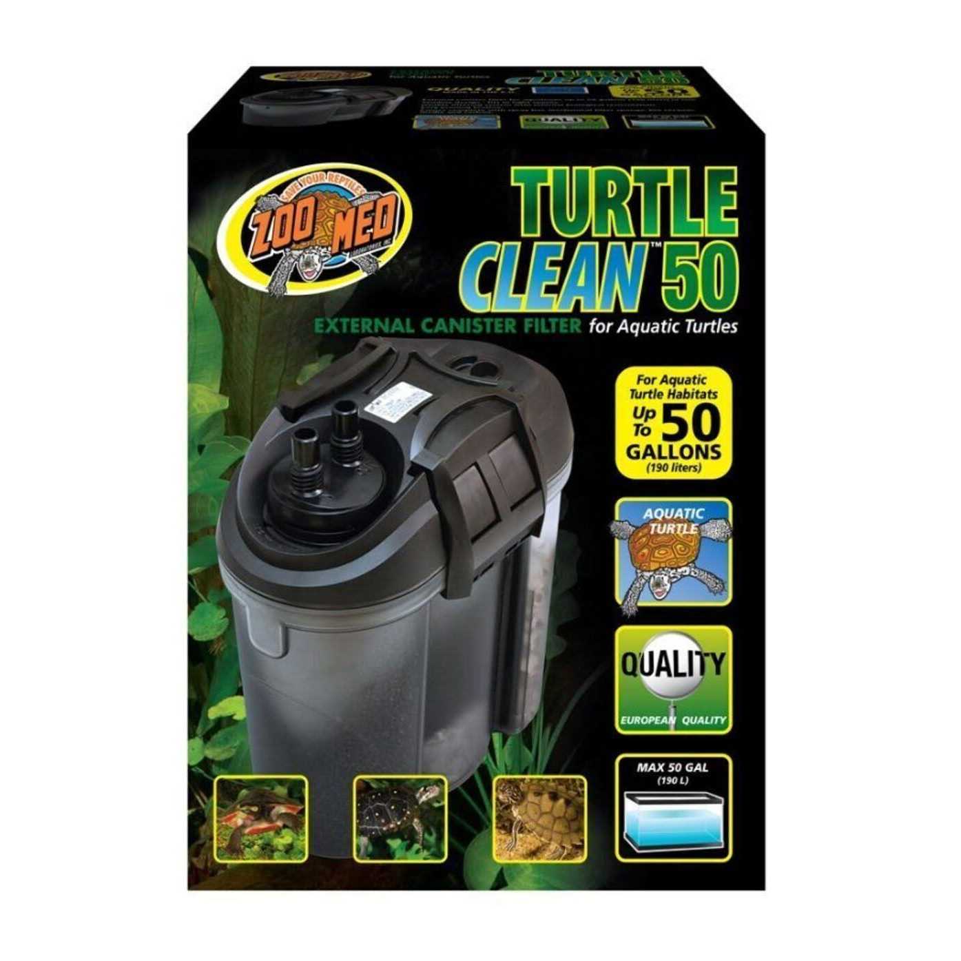 Zoo Med Turtle Clean 50 External Canister Filter - Pet Supplies online store
