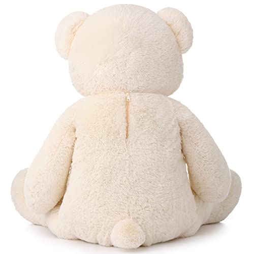 MorisMos Giant Teddy Bear Plush 6 Feet, Large Teddy Bears Stuffed Animals for Girlfriend Boyfriend, 6 Foot Life Size Bear Gifts for Valentine's Day, Baby Shower, Birthday