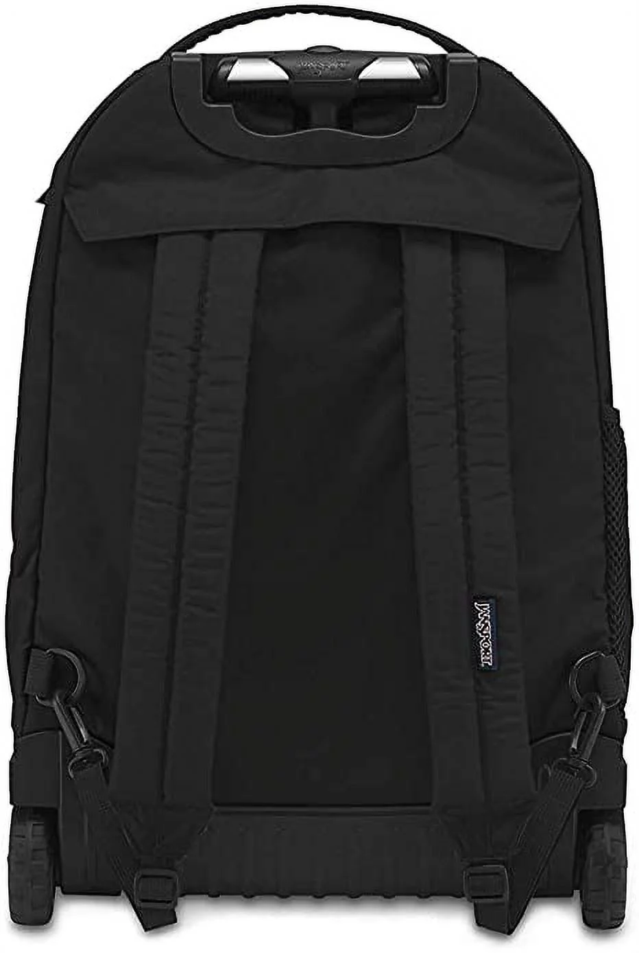 JanSport Driver 8 Rolling Backpack - Wheeled Travel Bag with 15-Inch Laptop Sleeve (Black)