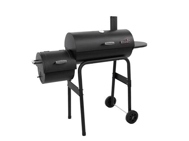 Char-Broil 12201570-a1 American Gourmet Offset Smoker, Black,Standard
