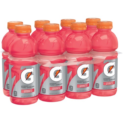 Gatorade Thirst Quencher Sports Drink, Strawberry Watermelon, 20 Oz (Pack of 3)