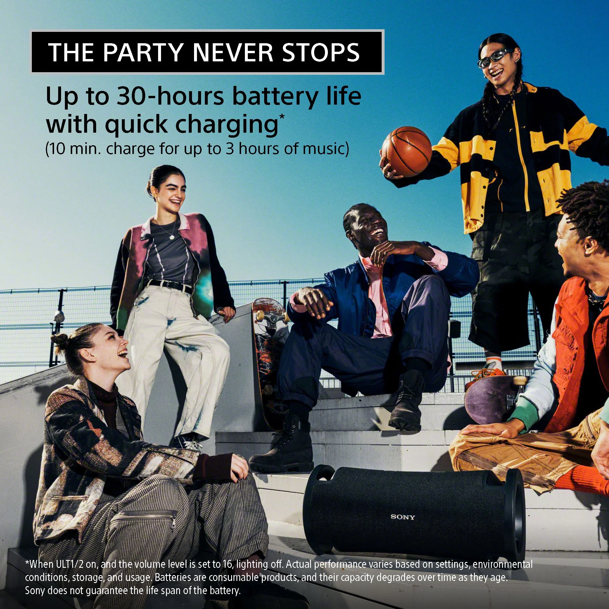 Sony ULT Field 7 Wireless Portable Bluetooth Karaoke Party Speaker