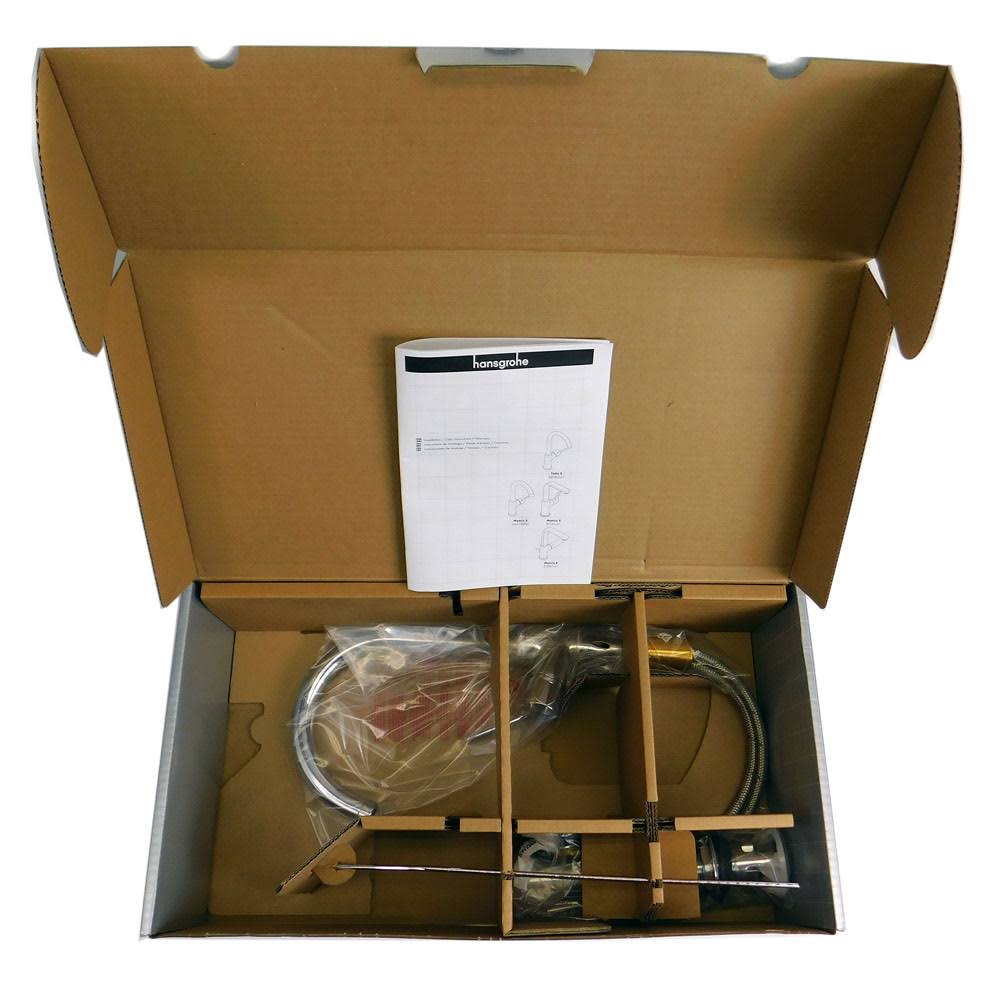 Hansgrohe 32082001 Chrome Talis S Single-Hole Faucet