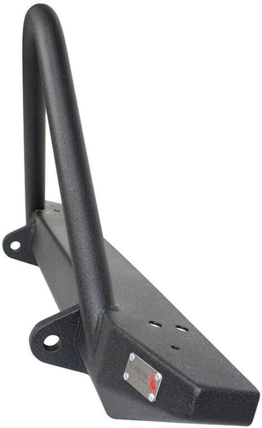 Fishbone Offroad Jeep TJ Front Bumper W/Stinger 97-06 Wrangler TJ Rubicon and Unlimited Steel Black Textured Powdercoat Piranha Series