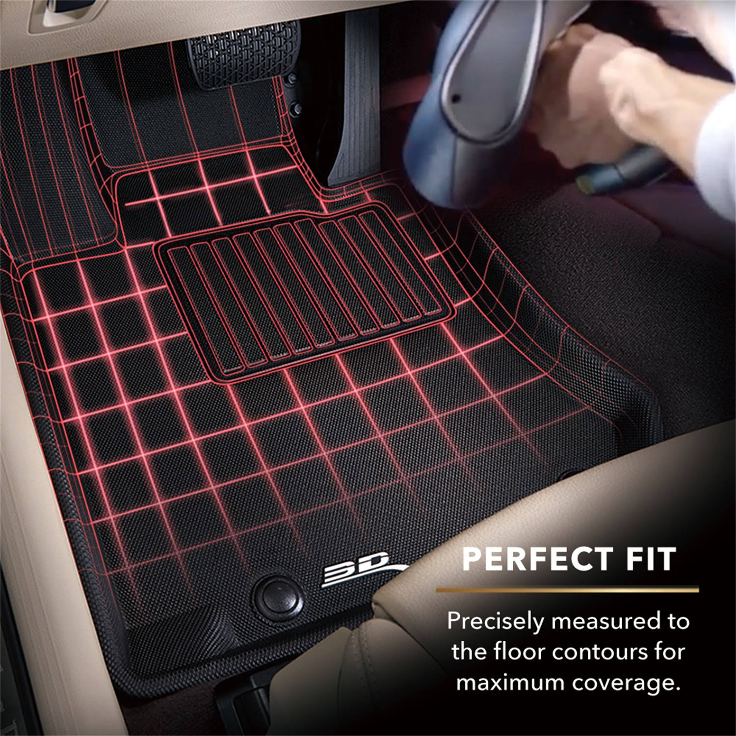 3D MAXpider Kagu Floor Mat