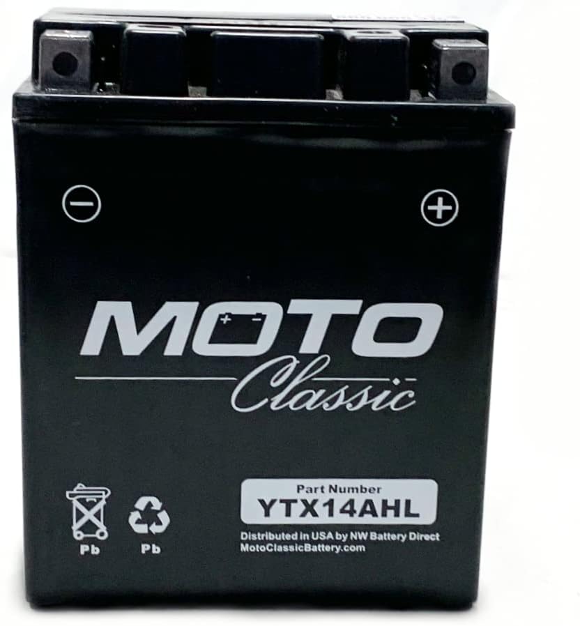 Moto Classic YTX20CH Maintenance Free Sealed AGM 270CCA Battery