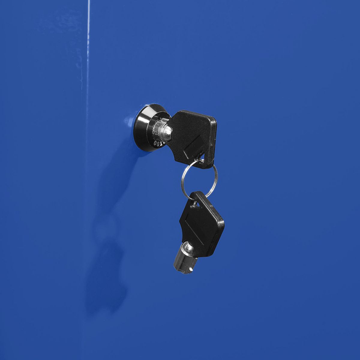 U.S. GENERAL 22 in. End Locker, Series 3, Blue