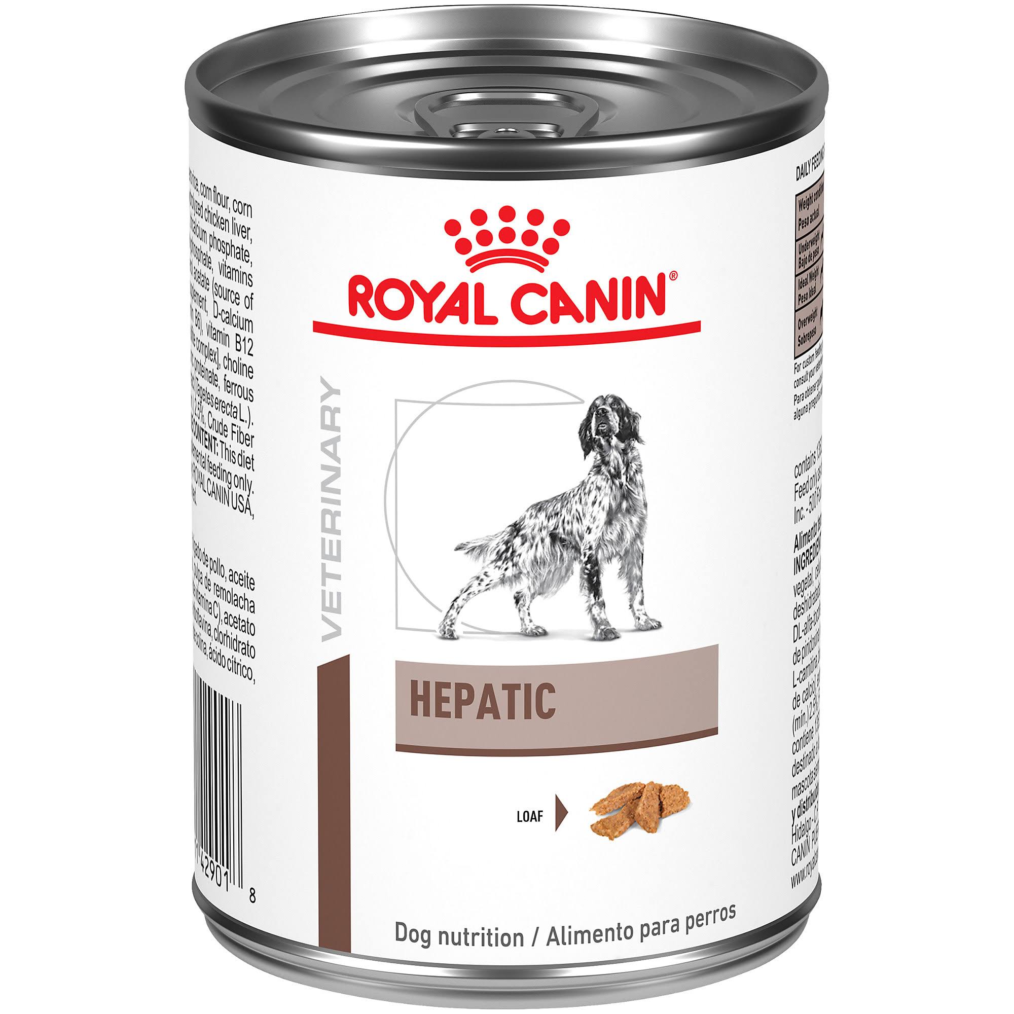 Royal Canin Veterinary Diet Hepatic Canned Dog Food, 14.4-oz, 24 ct