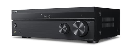 Sony STRDH190 2-ch Home Stereo Receiver with Phono Inputs & Bluetooth Black