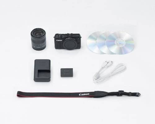 Canon EOS M 18.0 MP Compact Systems Camera with 3.0-Inch LCD and EF-M22 STM Lens Black
