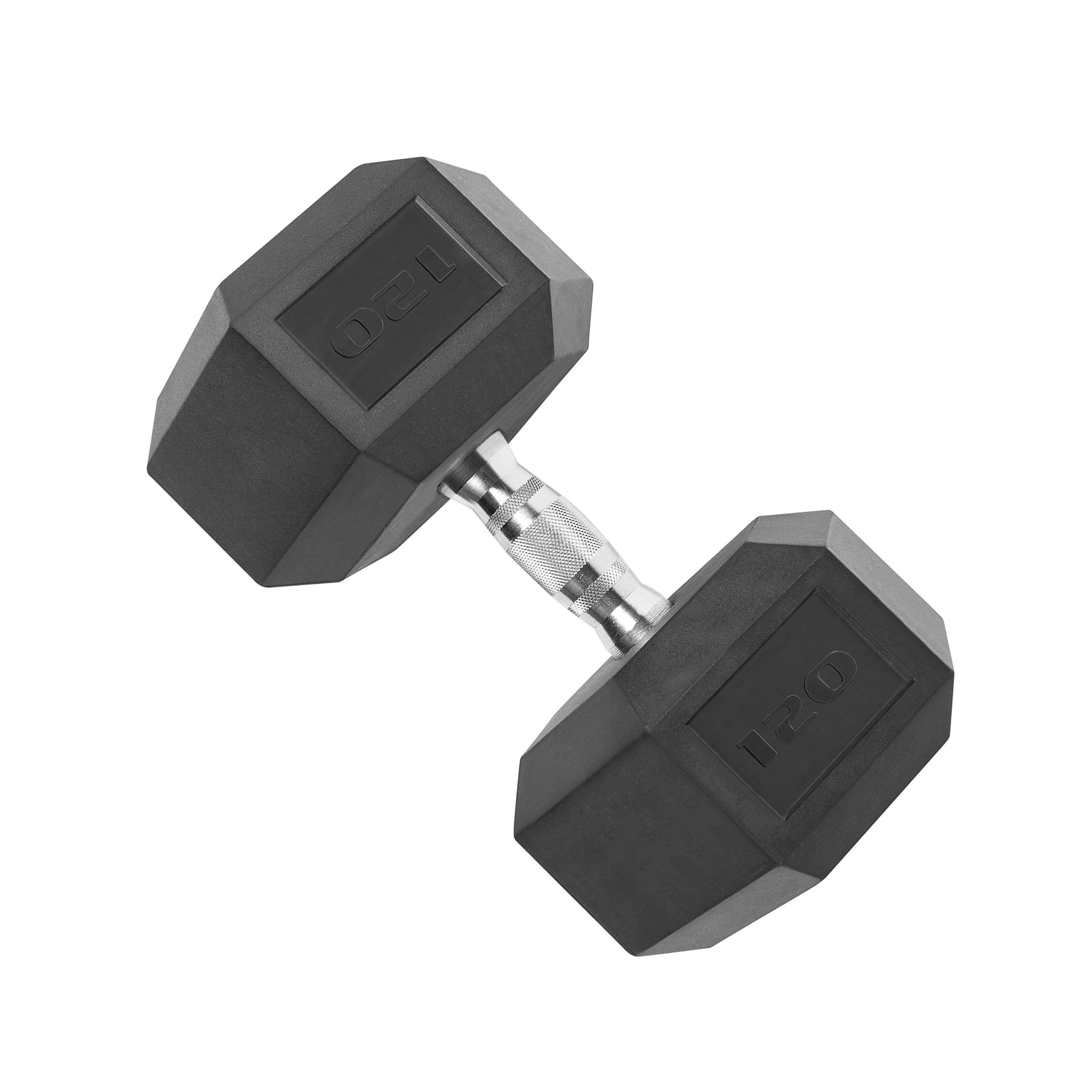 Cap Barbell Coated Hex Dumbbell, Single 115 lbs