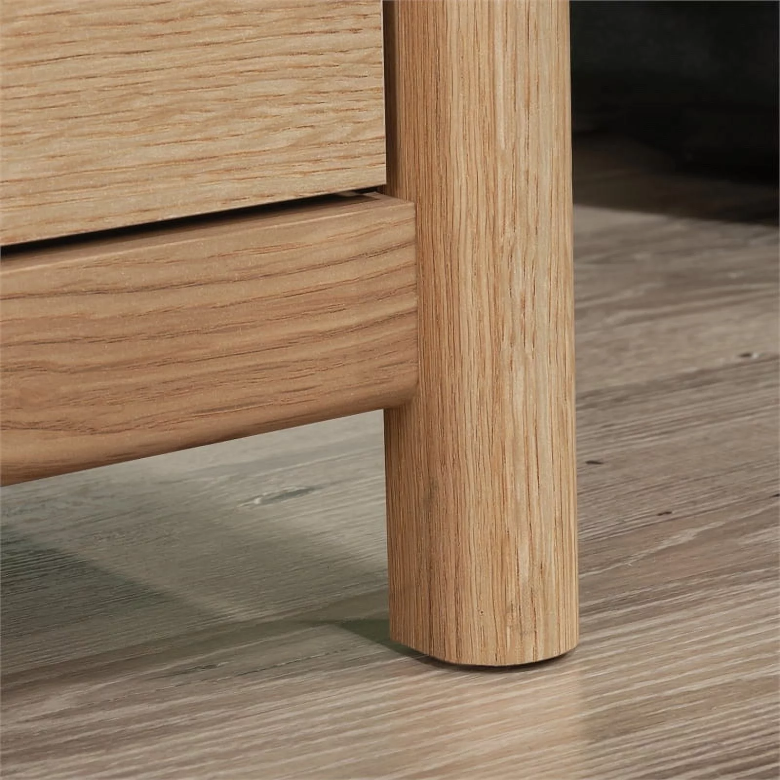 Sauder Dover Edge Bedroom Armoire with Drawer, Timber Oak Finish