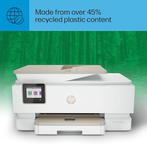 HP ENVY Inspire 7958e Wireless All-in-One Color Inkjet Printer, Print, scan, copy, Duplex printing best-for-home, 3 month Instant Ink trial included (327A7A)