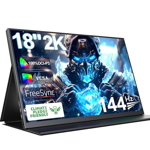 UPERFECT 18" Portable Gaming Moniotr, Portable Monitor for Laptop