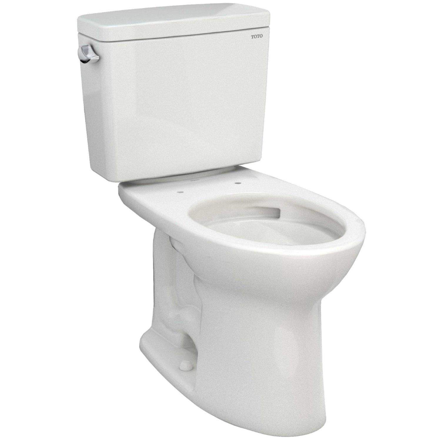Toto Drake Two-Piece Elongated 1.6 GPF Tornado Flush Toilet with Cefiontect CST776CSG# - Shop Hardware Tools Online Store