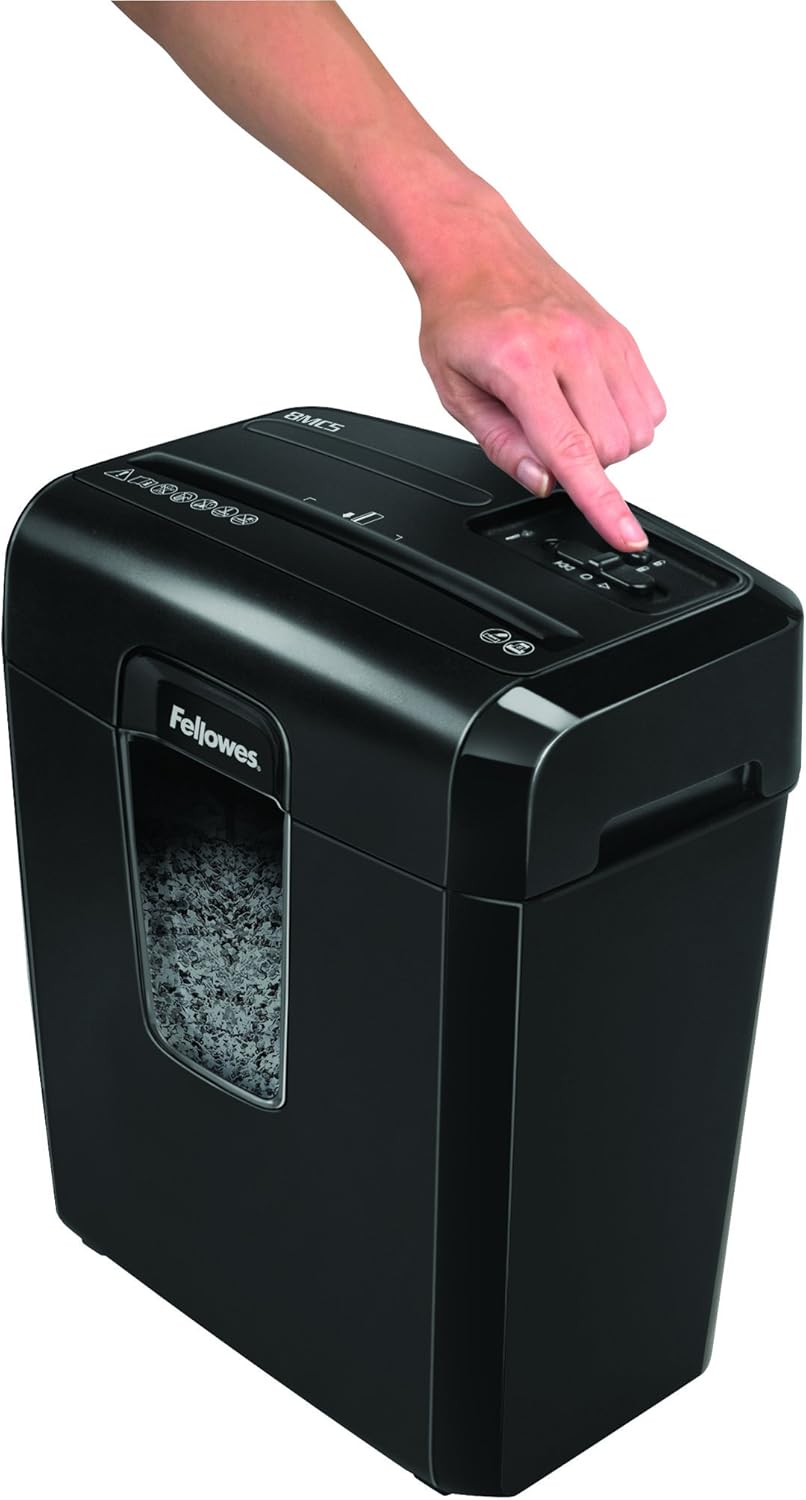 Fellowes 3103201 Powershred W11C, 11-Sheet Cross-cut Paper and Credit Card Shredder with Safety Lock