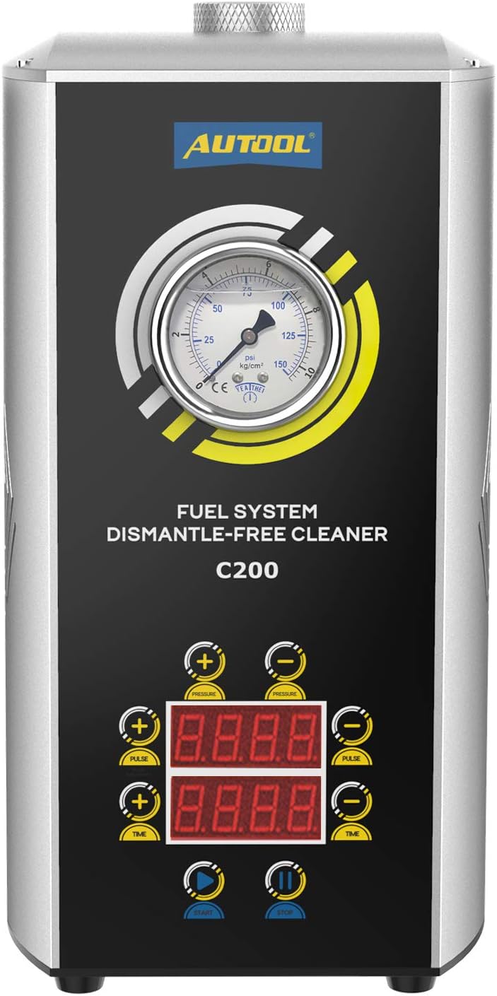 QPKING Car Fuel System Dismantle-Free Cleaner, Automotive Fuel Injection Systems Cleaners,Fuel System Cleaning Assistant Fuel Injector Cleaner