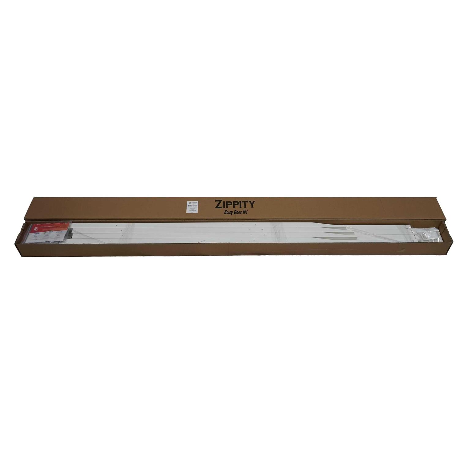 Zippity Outdoor Products ZP19018 Manchester No-Dig Vinyl Fence White - Shop Hardware Tools Online Store