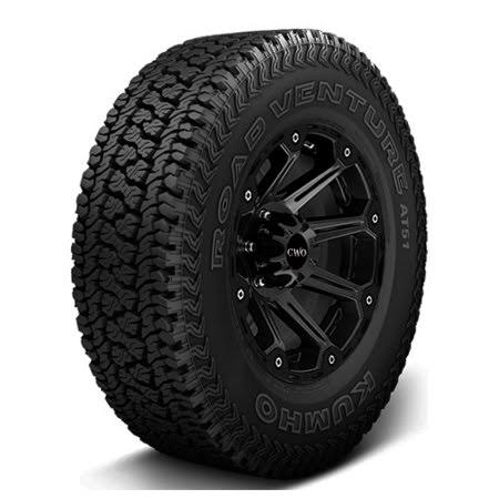 265/60R18 Kumho Road Venture AT51 110T B/4 Ply bsw Tire, Black 2230733