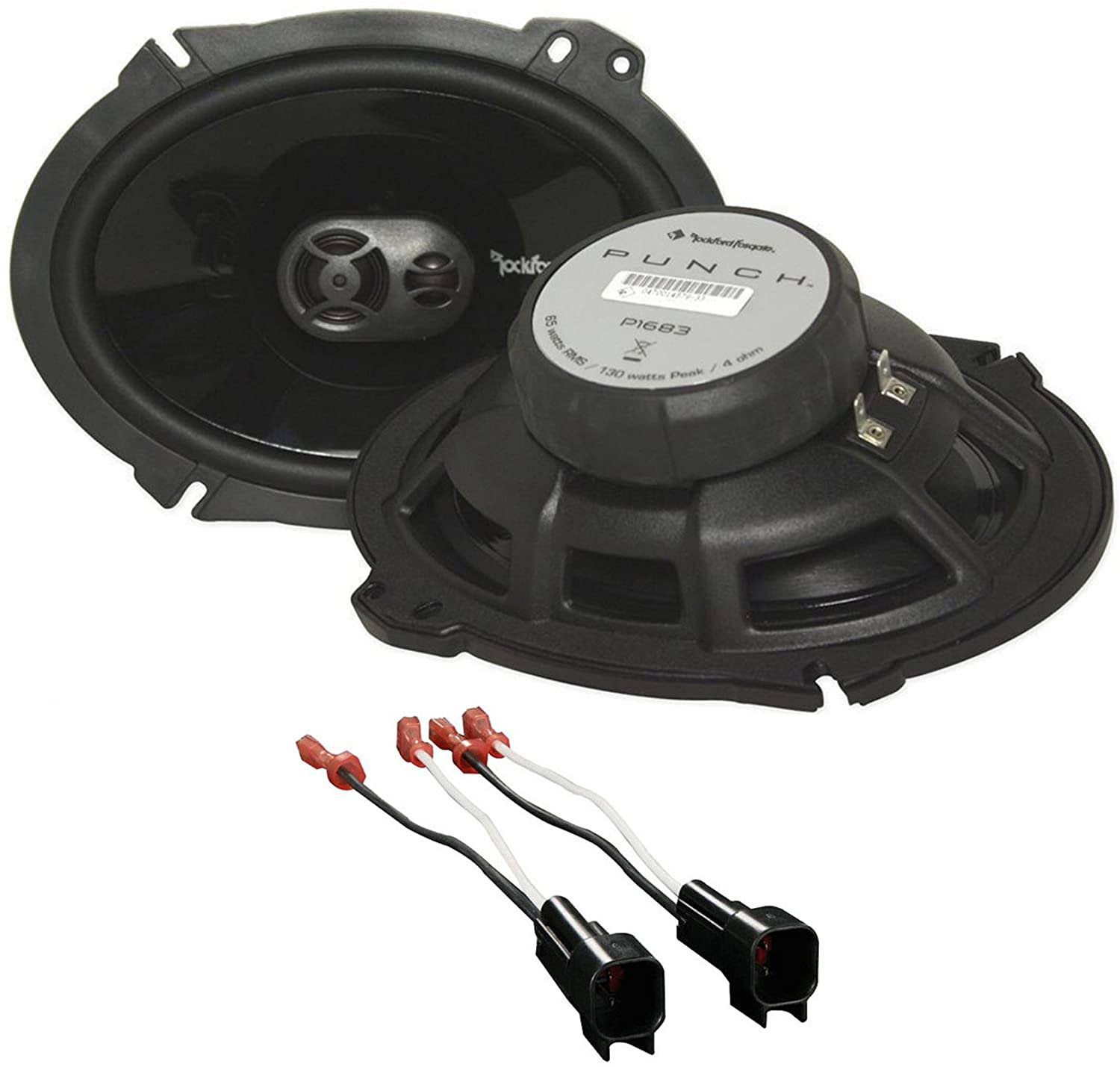 Rockford Fosgate P1683 Punch 6x22X8x22 3-Way Car Speakers