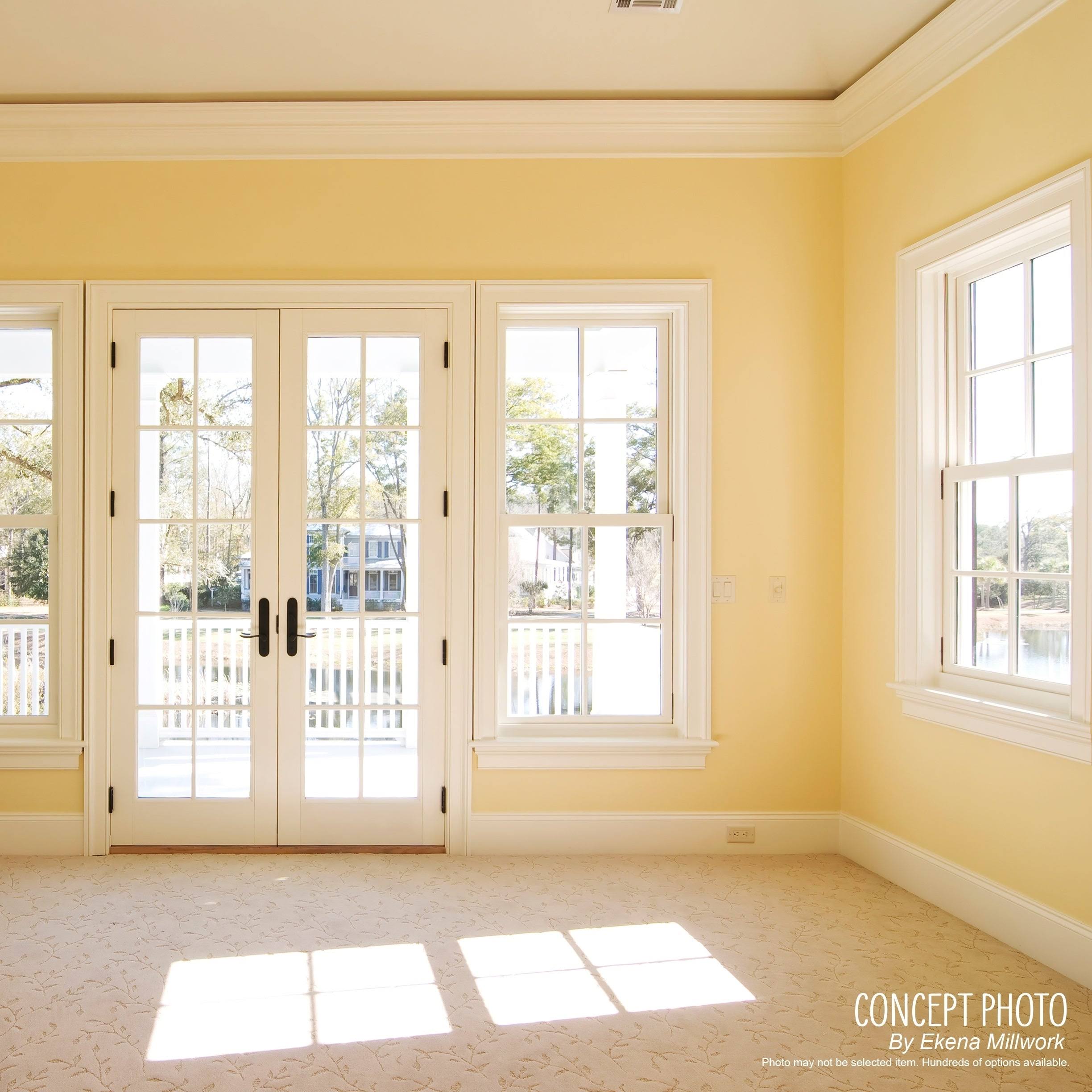Ekena Millwork 7.75 in. Classic Smooth Crown MOULDING
