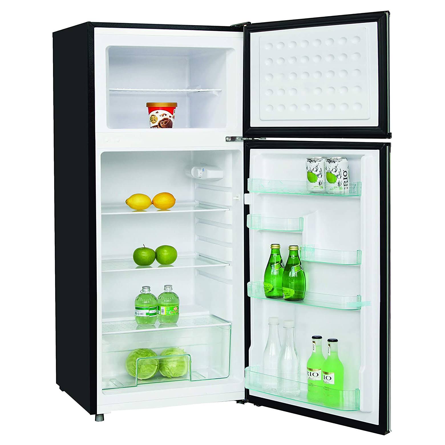 Frigidaire 7.5 Cu. ft. Retro Refrigerator, efr751, Platinum Design, Size: 7.5