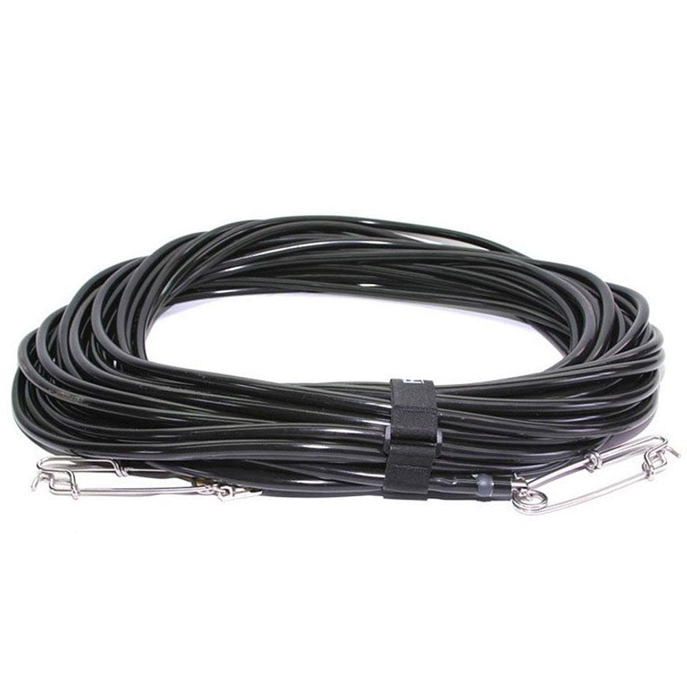 Riffe Vinyl Float Line Assembly - Black 50ft