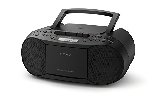 Sony CFDS70B.CEK Classic CD and Tape Boombox with Radio - Black