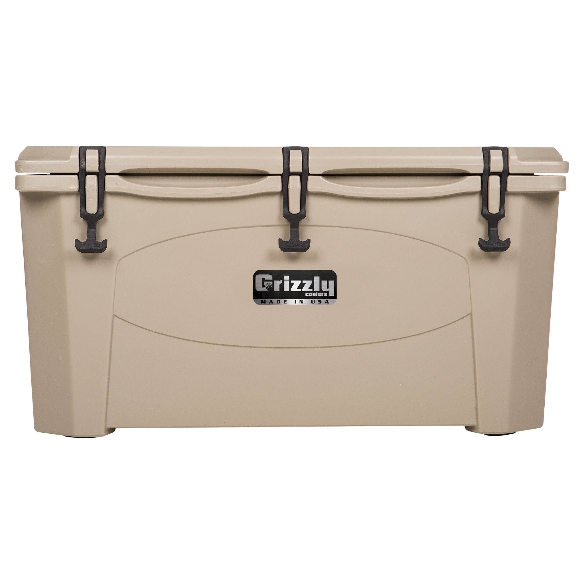 Grizzly 75 Quart Tan Cooler