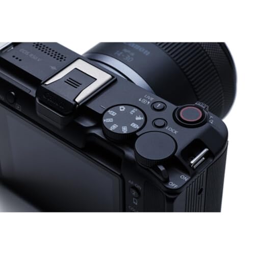 Canon EOS R50 V APS-C Mirrorless Interchangeable Lens Hybrid Camera, Vlogging, Content Creation, Vertical Video | Body Only Bundle with 64GB Memory Card + Camera Bag (3 Items)