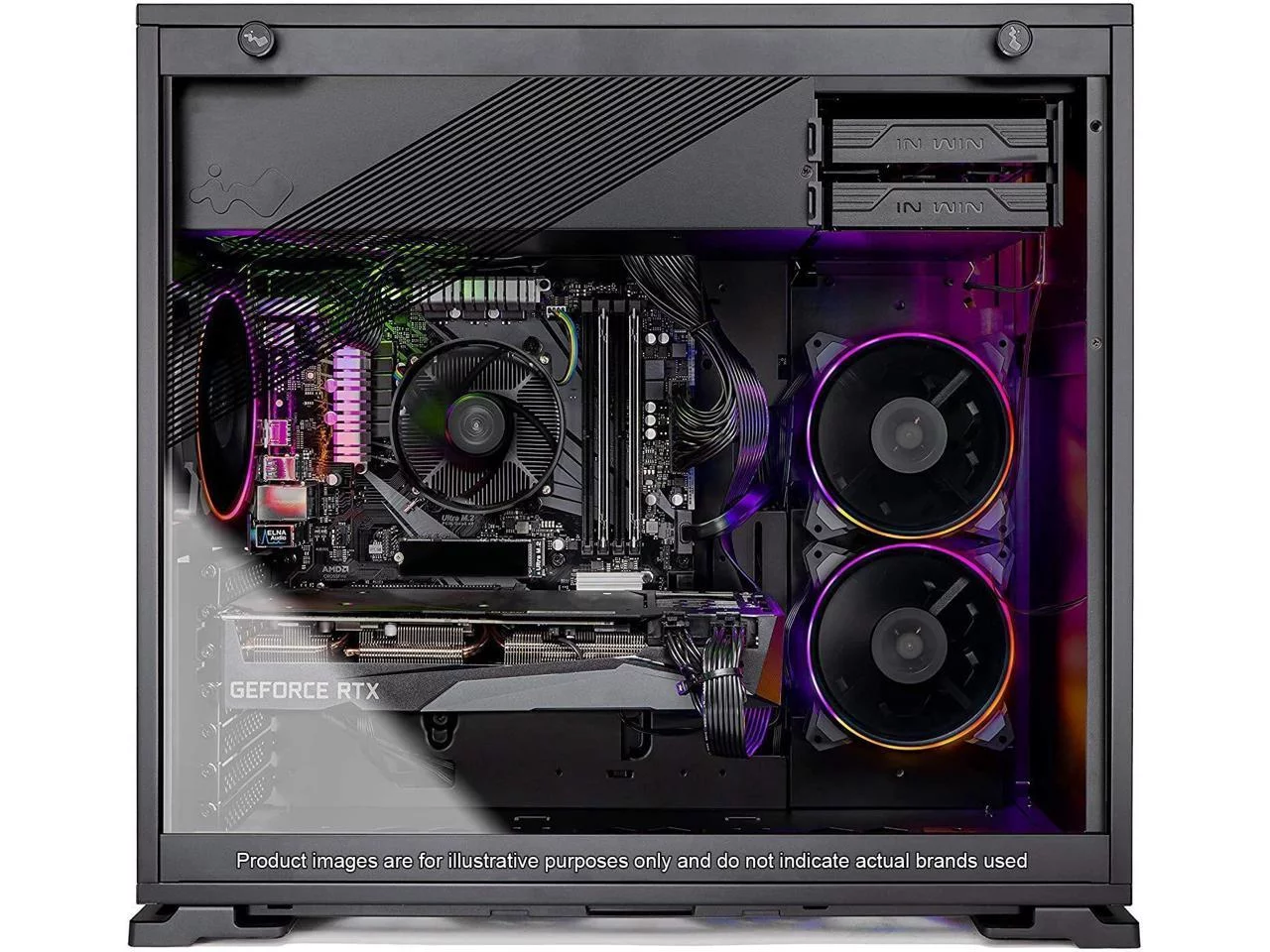 Skytech Azure Gaming PC Desktop, AMD Ryzen 5, Nvidia RTX 3060, 1TB SSD, 16GB RAM, Windows 11