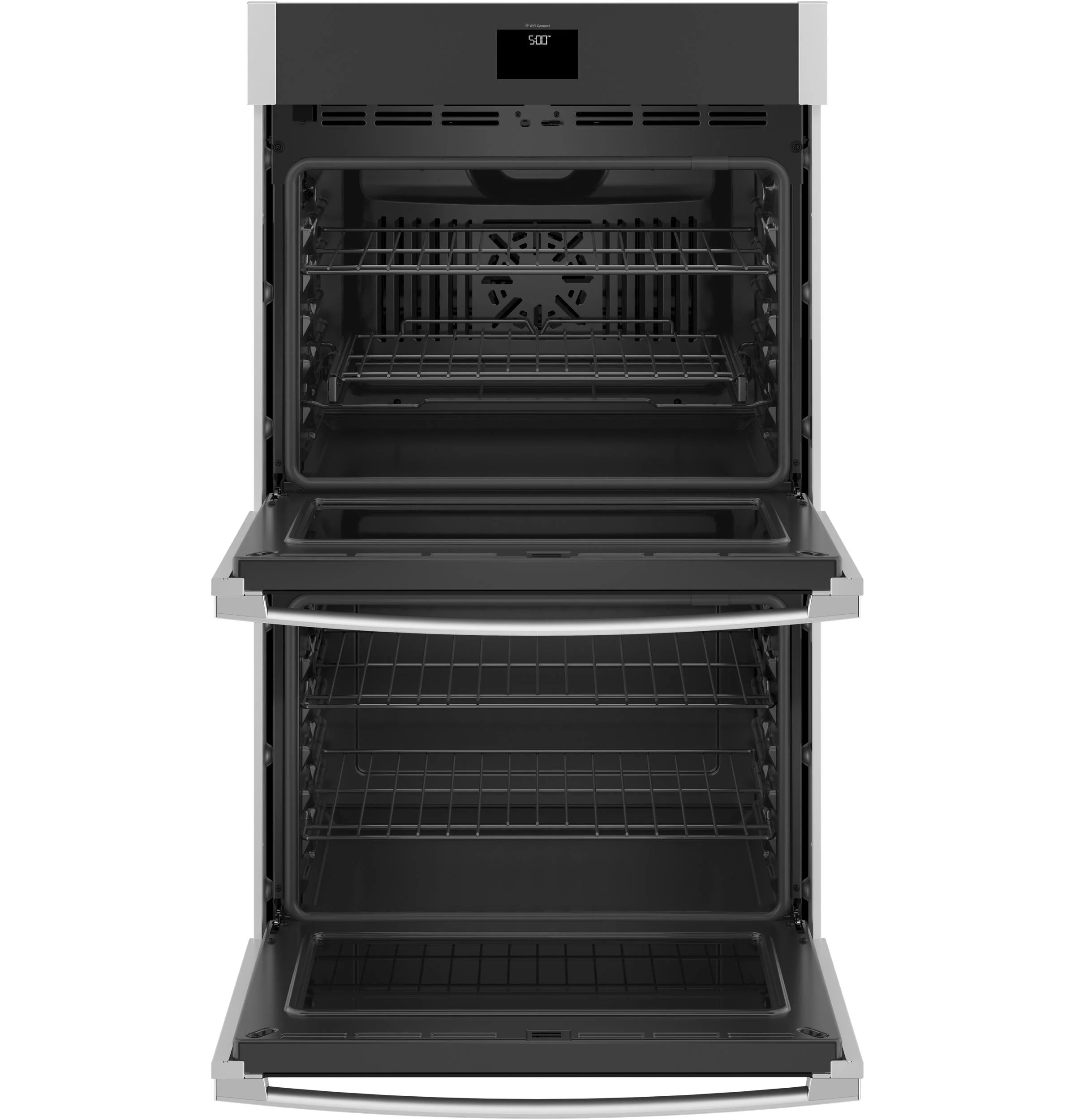 GE® 30" Smart Built-In Self-Clean Convection Double Wall Oven with Never Scrub Racks