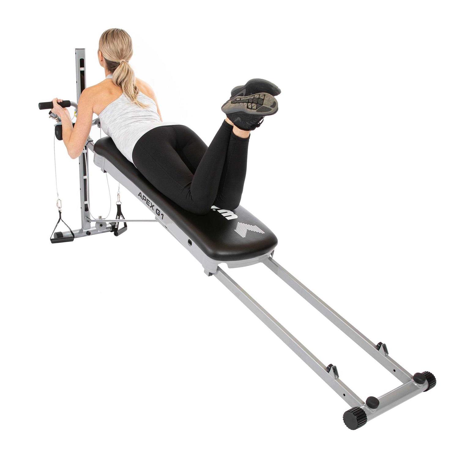 Total Gym APEX G1 Home Fitness Incline Weight Training with 6 Resistance Levels - Sports Supplies Online Store