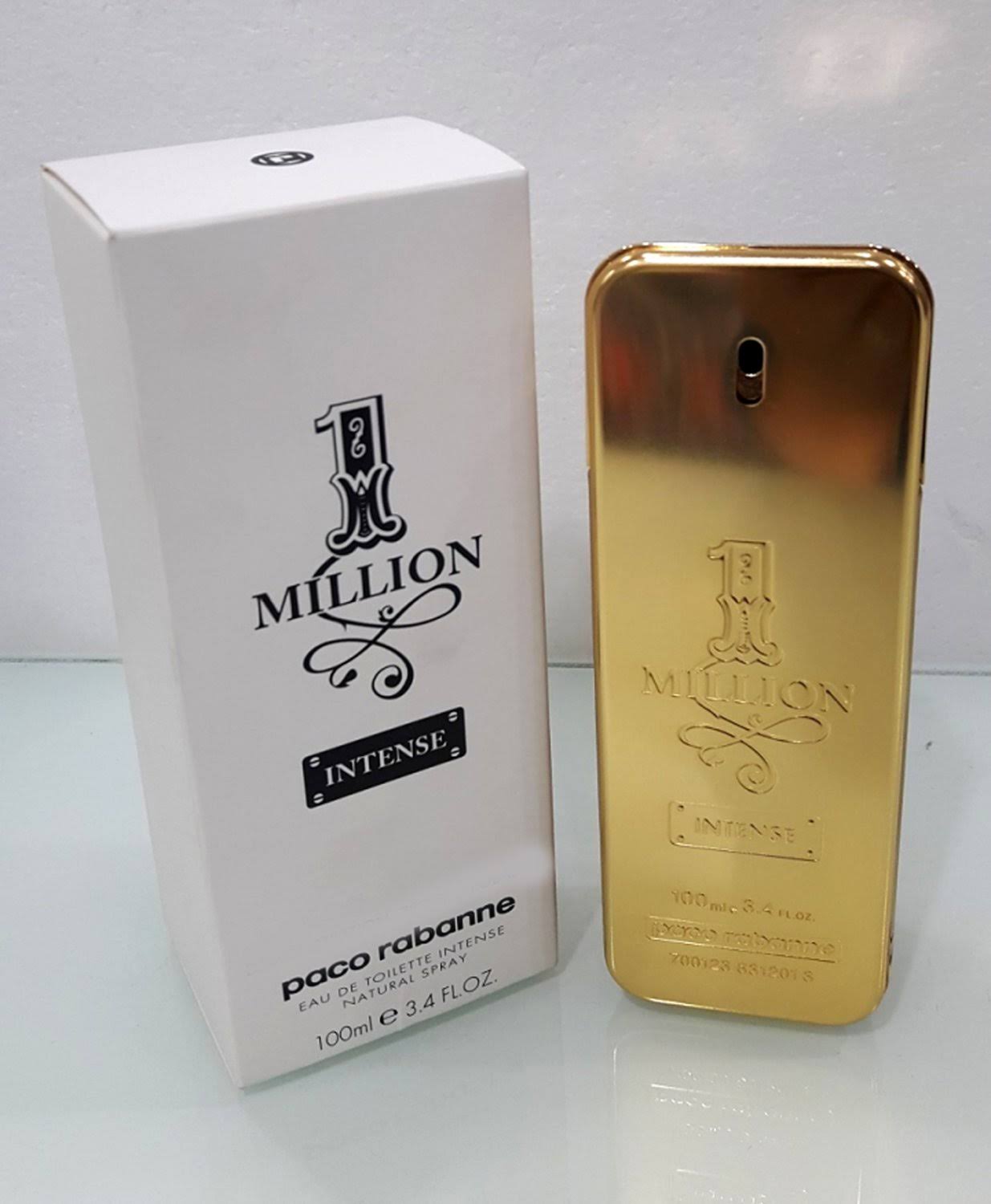 One Million Intense Men by Paco Rabanne - EDT Spray 3.4 oz