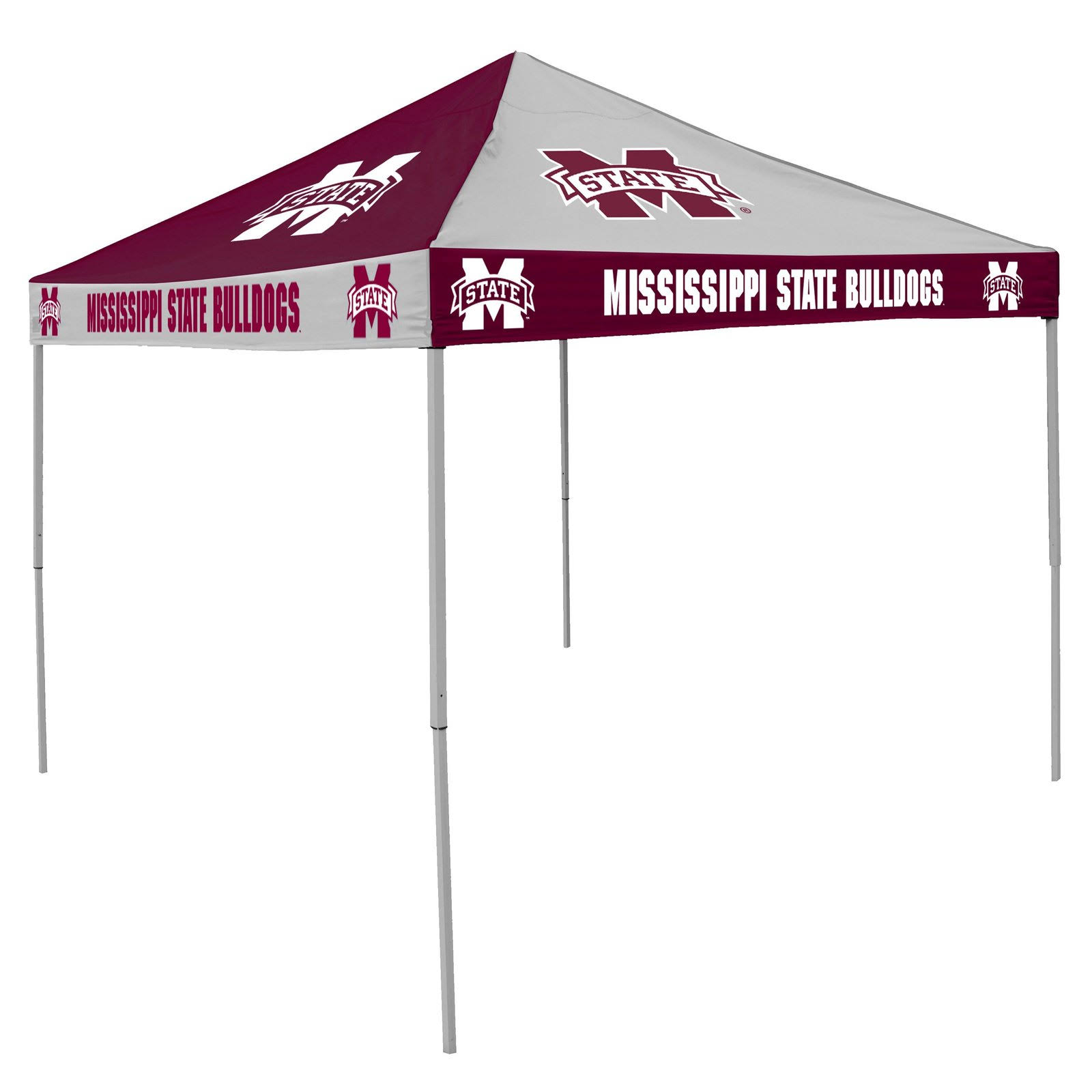Mississippi State Bulldogs Checkerboard Logo Canopy Tailgate Tent