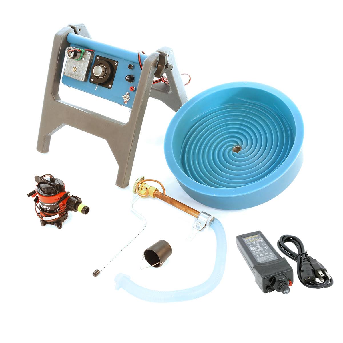 Camel Mining Products Desert Fox Automatic Single Speed Gold Panning Machine + 120 Volt Power Supply!