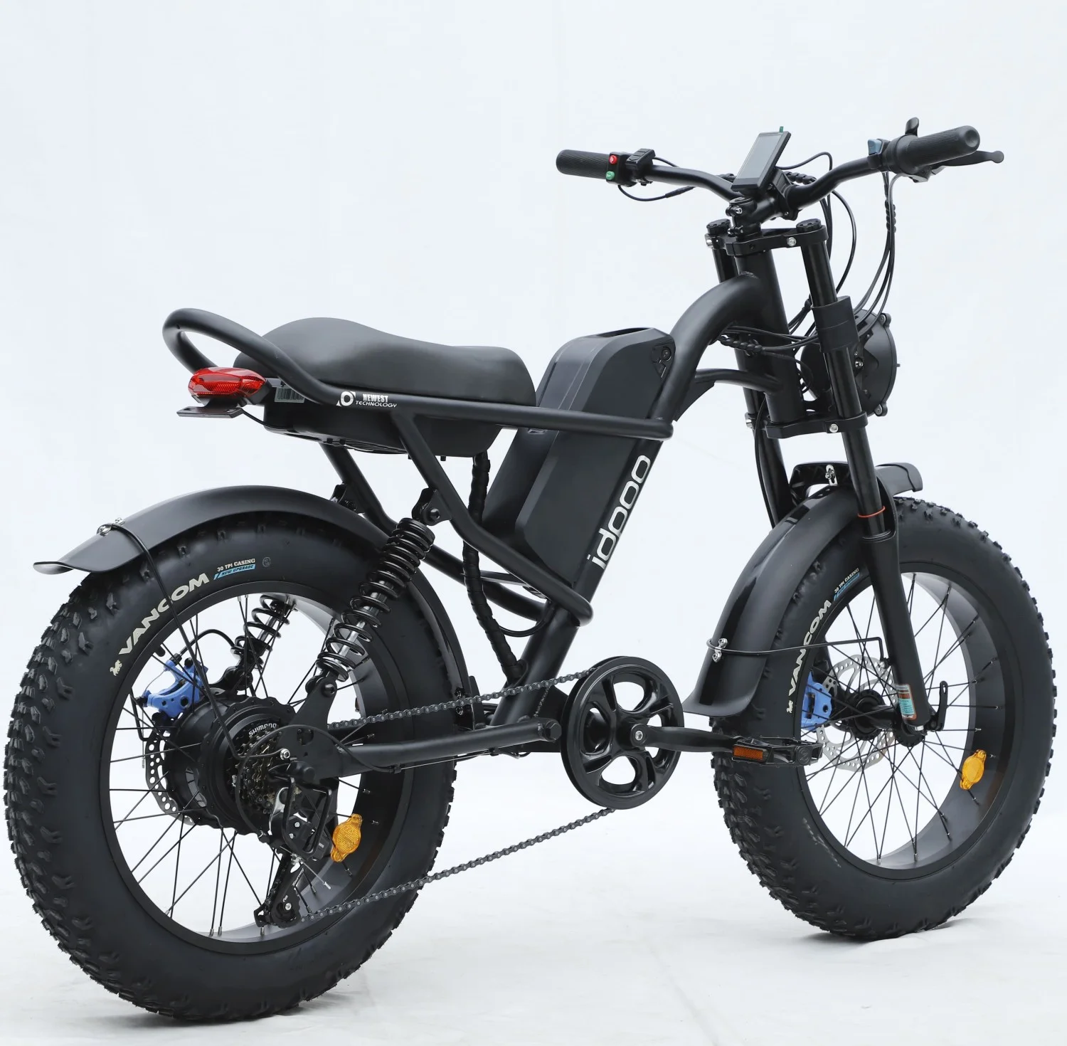 Electric Bike, 20" x 4.0 Electric Bike for Adults with 750W Brushless Motor, 48V 15.6Ah Removable Battery, Shimano 7-Speed Transmission UL Certified