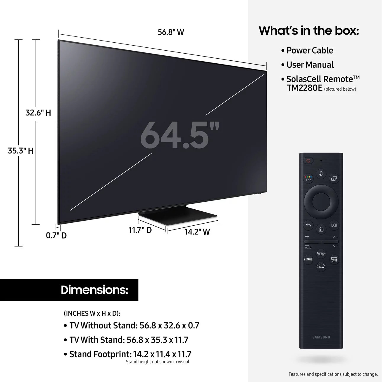 SAMSUNG 65" Class QN800B Neo QLED 8K Smart TV QN65QN800BFXZA 2022