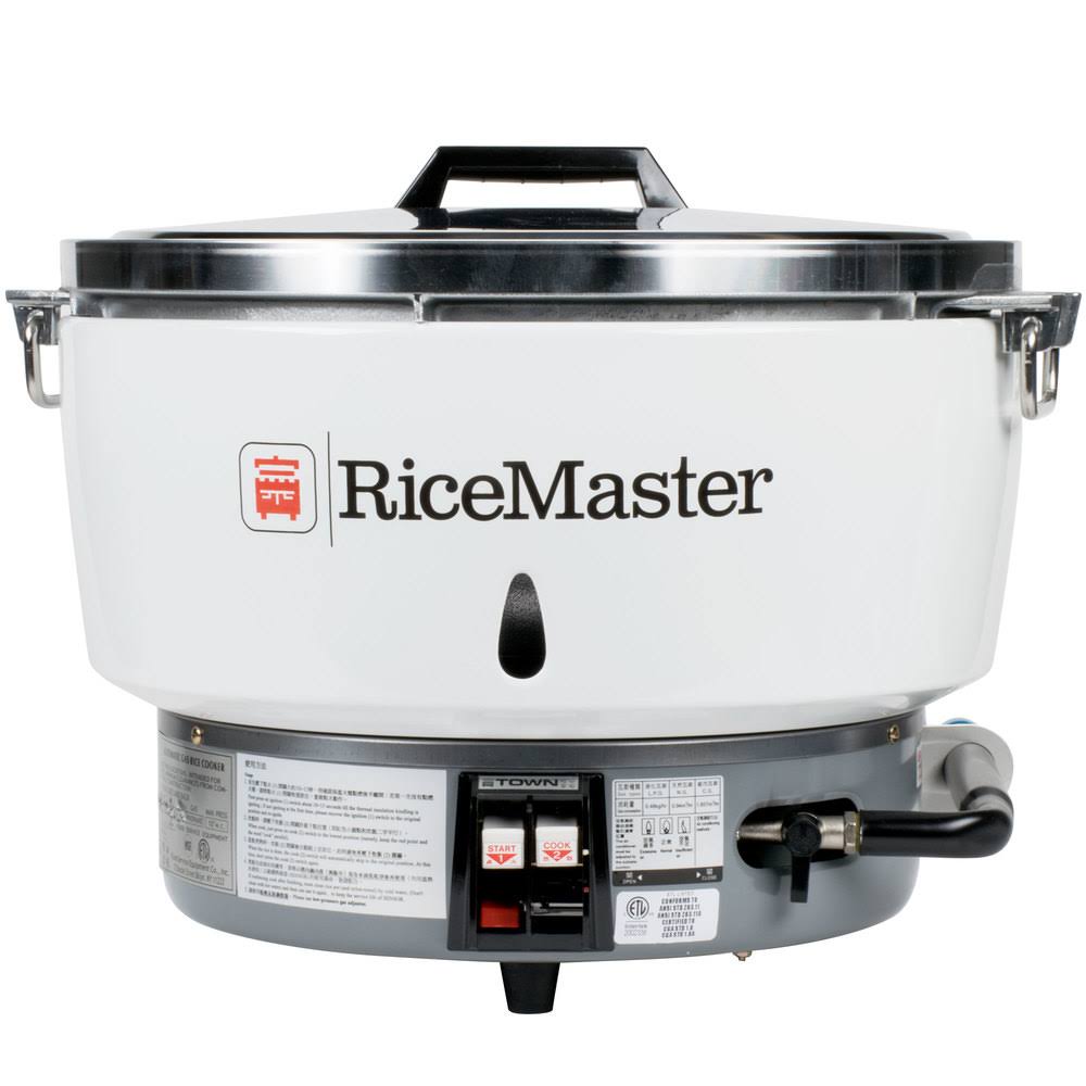 Town Rm-50n-r Ricemaster Commercial Rice Cooker Natural GAS 55 Cup