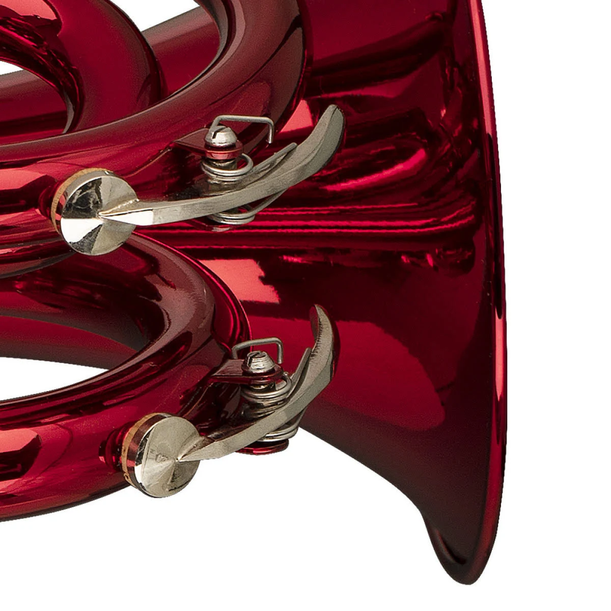 Stagg WS - TR247S Bb Red Pocket Trumpet with Case