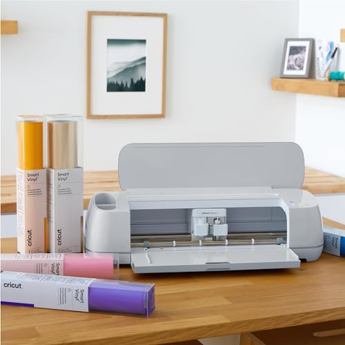Cricut Maker 3 - Smart Cutting Machine, 2X Faster & 10X Force, Matless Cutting with Smart Materials, Cuts 300+ Materials, Bluetooth Connectivity, Compatible with iOS, Android, Windows & Mac