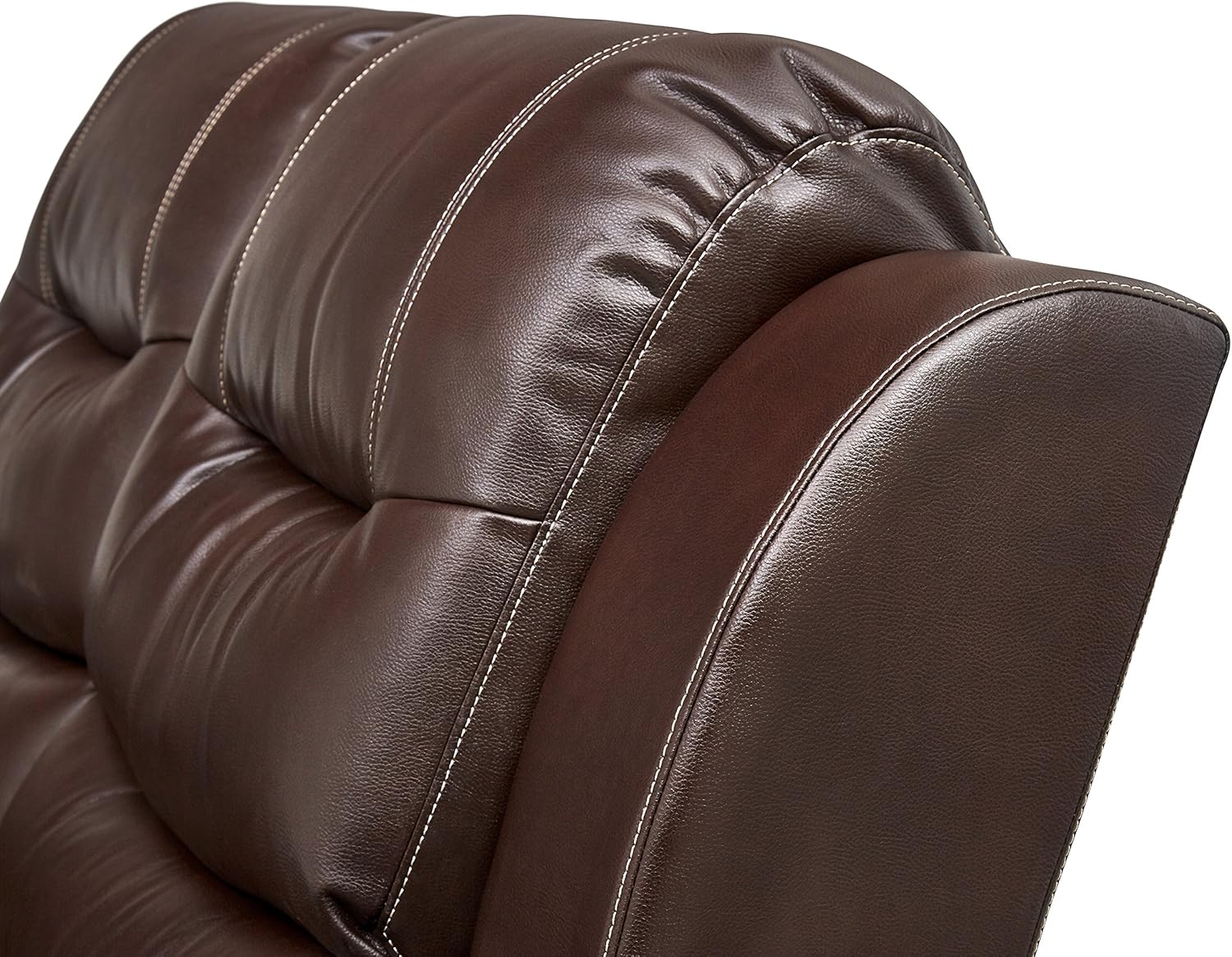 Cambridge Clark Two Piece Set: Sofa, Loveseat Living Room Furniture, Brown