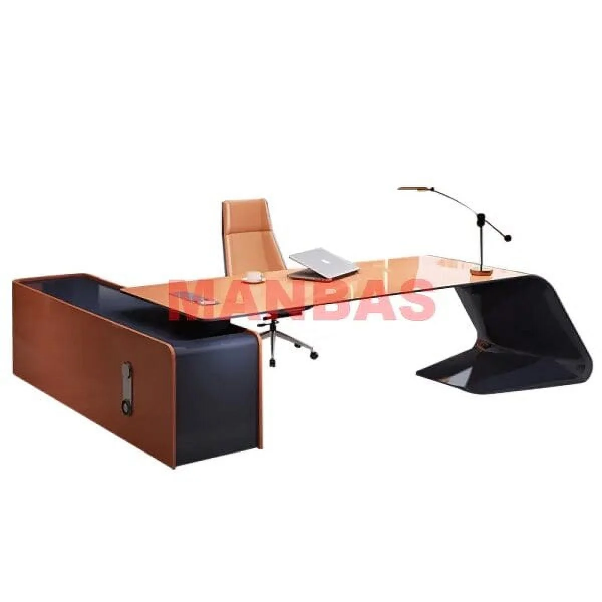 Fashional Home Escritorio Personal Desk Modern Escritorios De Oficina Computer Desks Designer Italian Office table + Chair