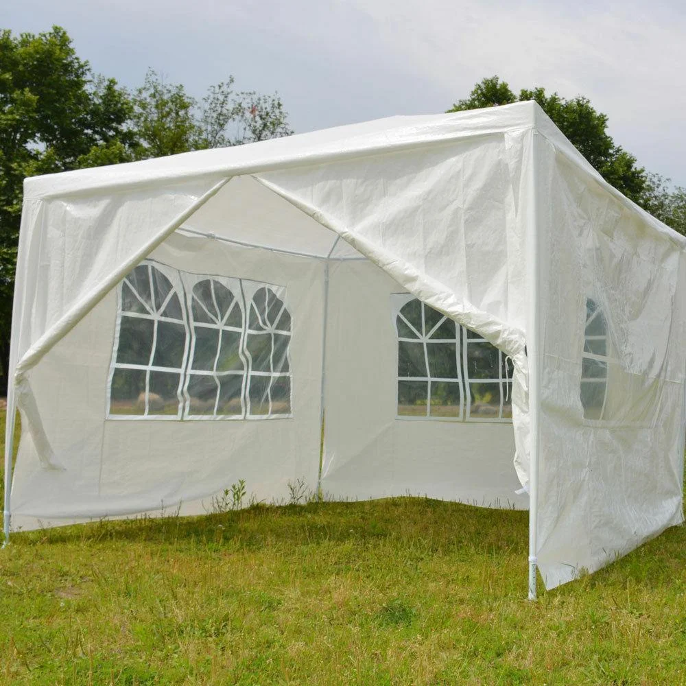 10'x10' Outdoor Canopy Tent Party Wedding Tent Pavilion Gazebo Event 4 Walls US