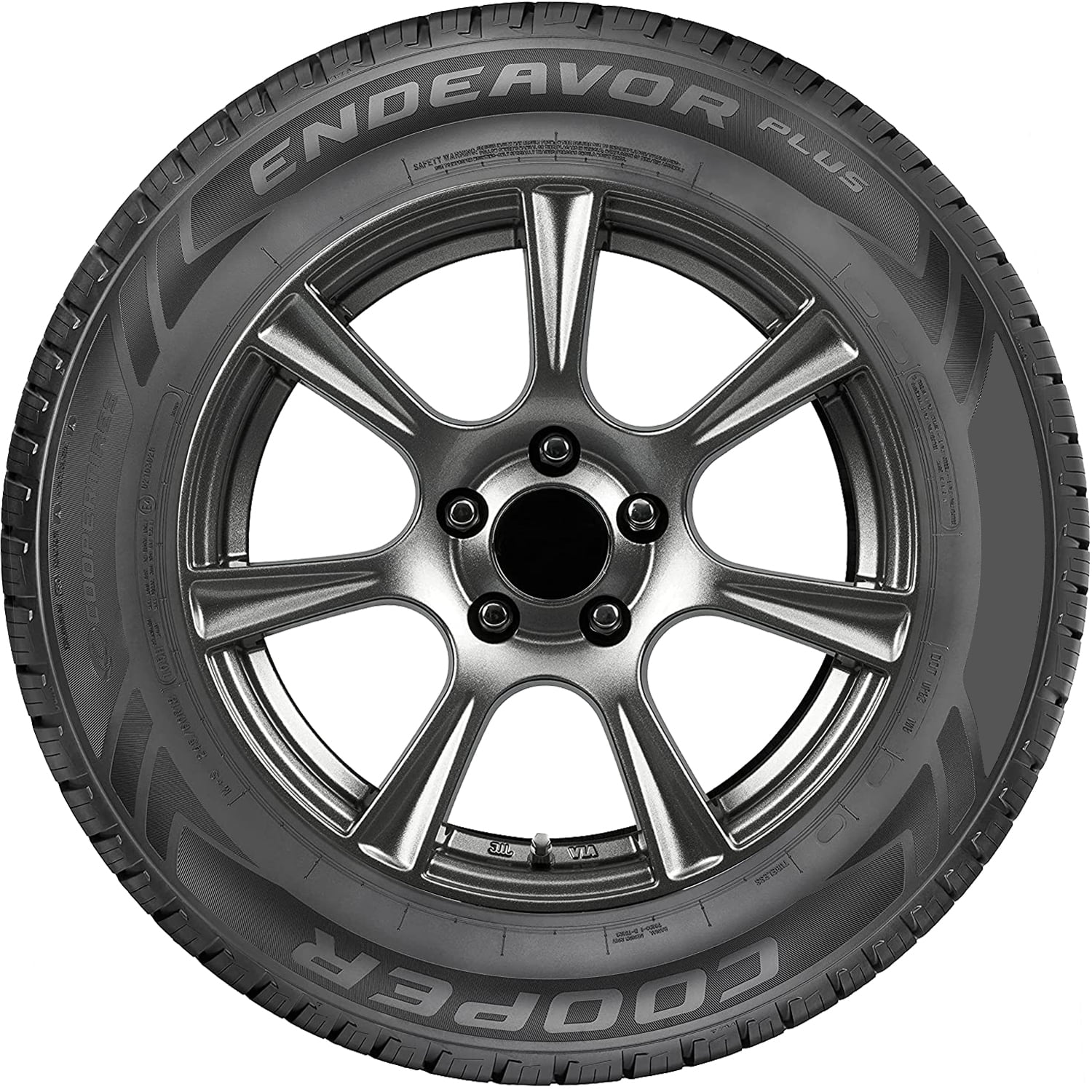 Set of 4 (FOUR) Cooper Endeavor Plus 265/65R18 114T AS A/S All Season Tires Fits: 2014-18 Chevrolet Silverado 1500 LTZ, 2014-18 GMC Sierra 1500 SLE
