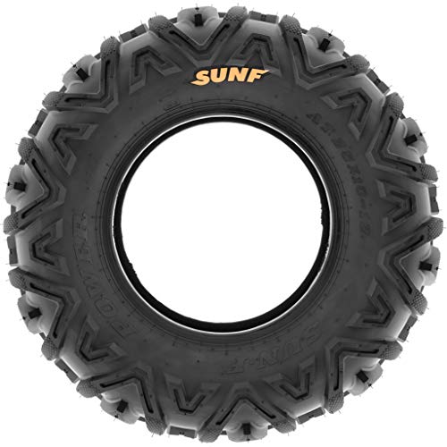 Set of 4 SunF Power.I ATV/UTV AT All-Terrain Tires 24x8-12 Front & 24x10-12 Rear 6 PR Tubeless A033
