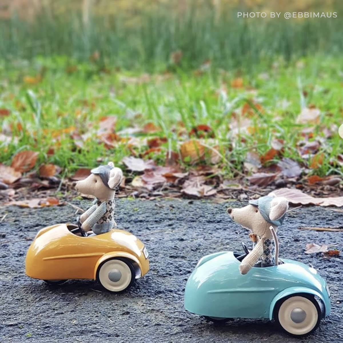 Maileg Mouse Car with Garage - Blue